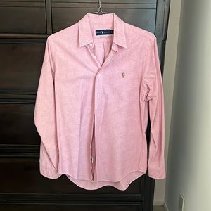 Like new red Ralph Lauren polo shirt. Mens medium.